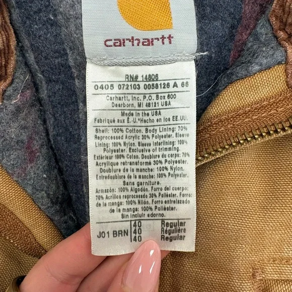 Carhartt Brown Jacket - Picture 6 of 6